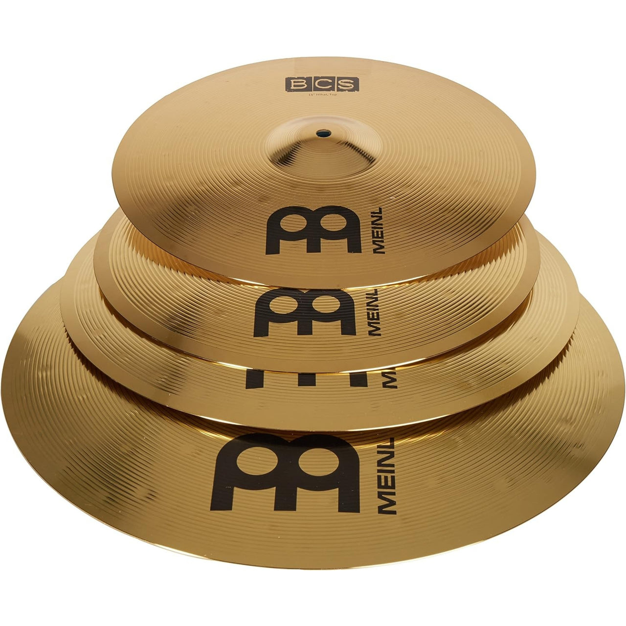 Paquete De Platillos Meinl Bcs 14 16 18 20 Pulgadas